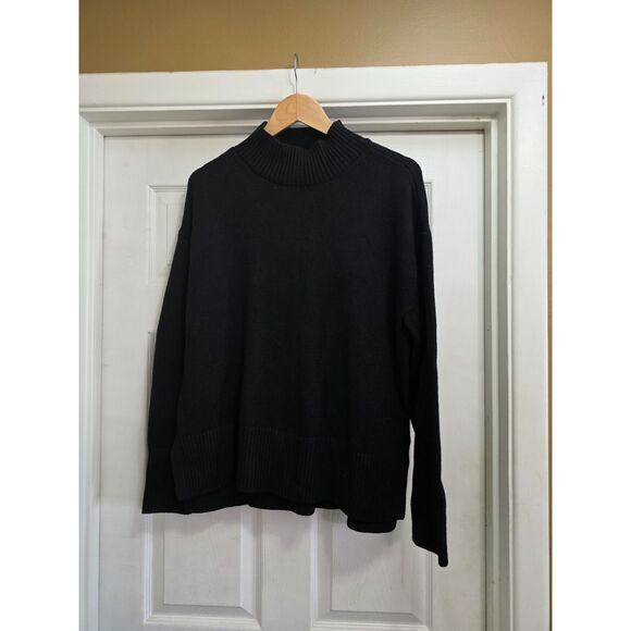 Ladies Lucky Brand Mock Neck Tunic Sweater (M) - Picture 2 of 3